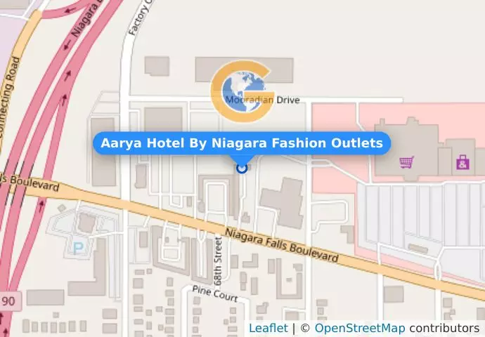 Aarya Hotel By Niagara Fashion Outlets